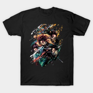 Demon Slayer Powerful Protagonists T-Shirt